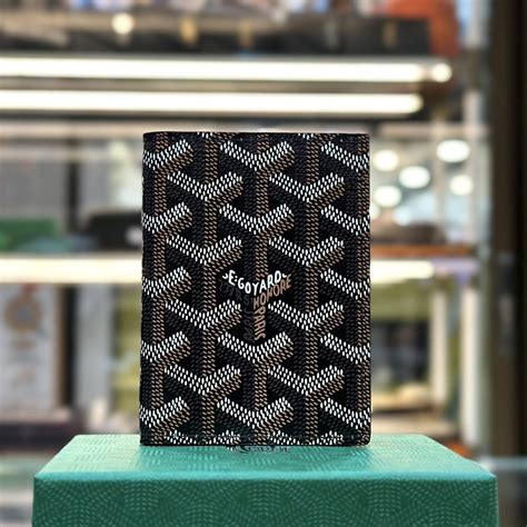 goyard wallet saint marc noir|st mark card wallet.